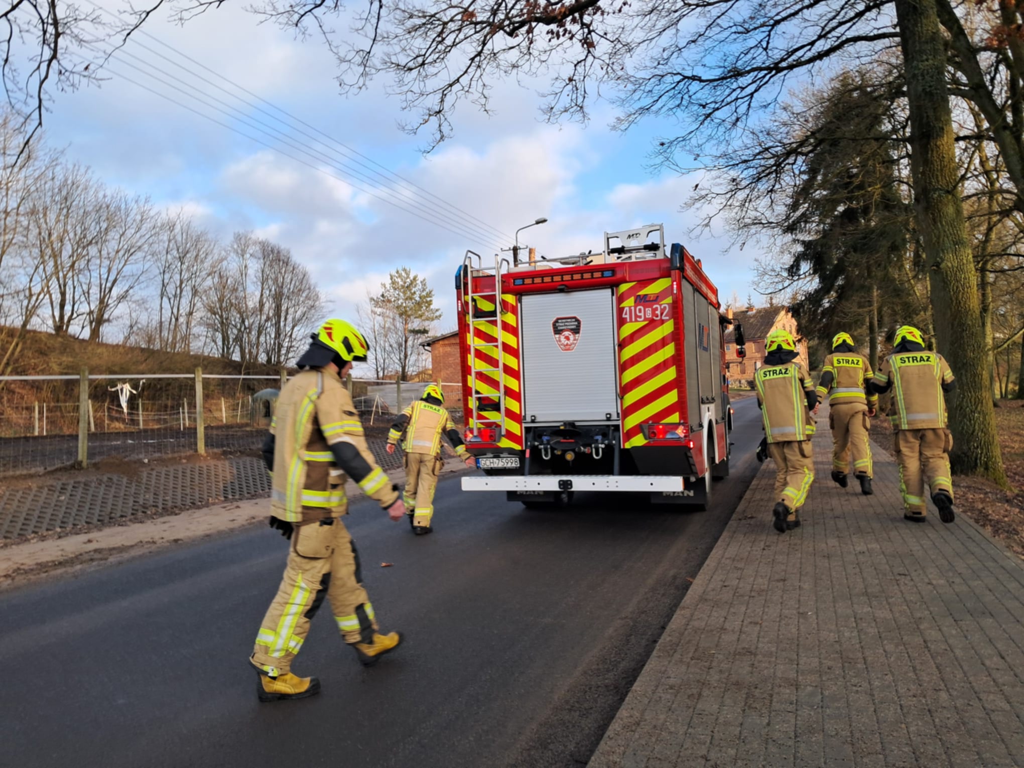 Działania OSP Nieżywięć